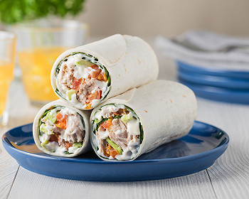 Wrap au thon, Suf dur et mayonnaise